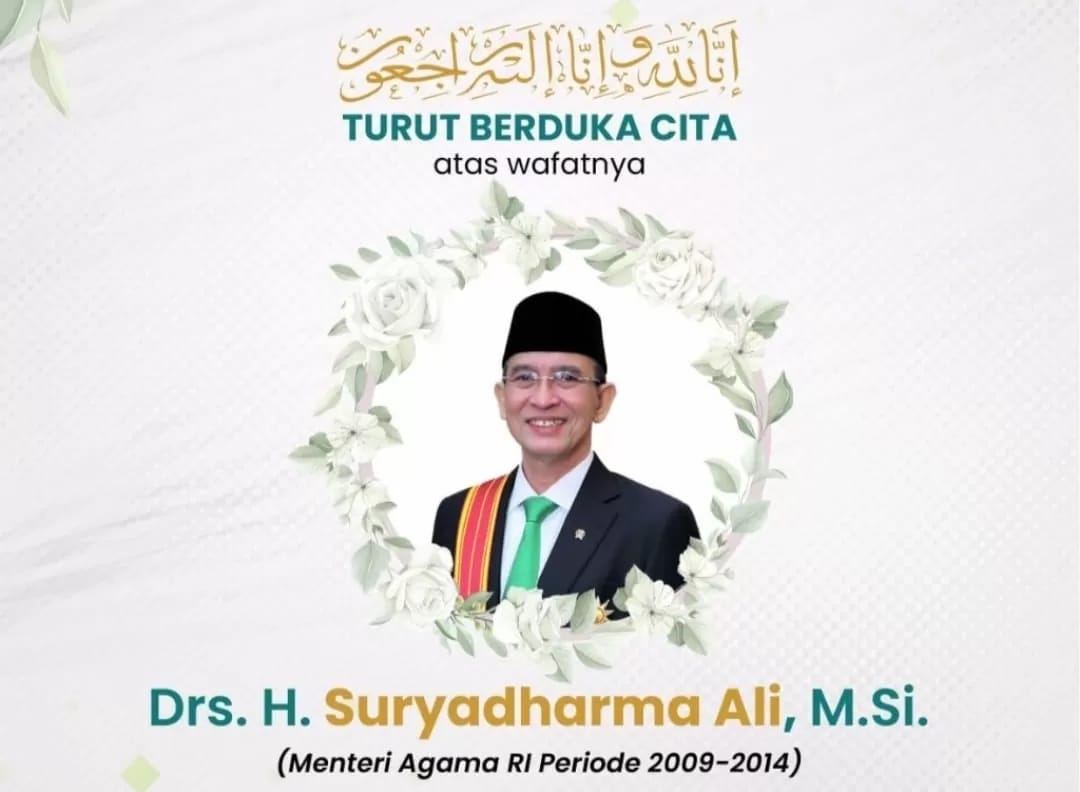 Mantan menteri Agama RI, Suryadharma Ali meninggal dunia