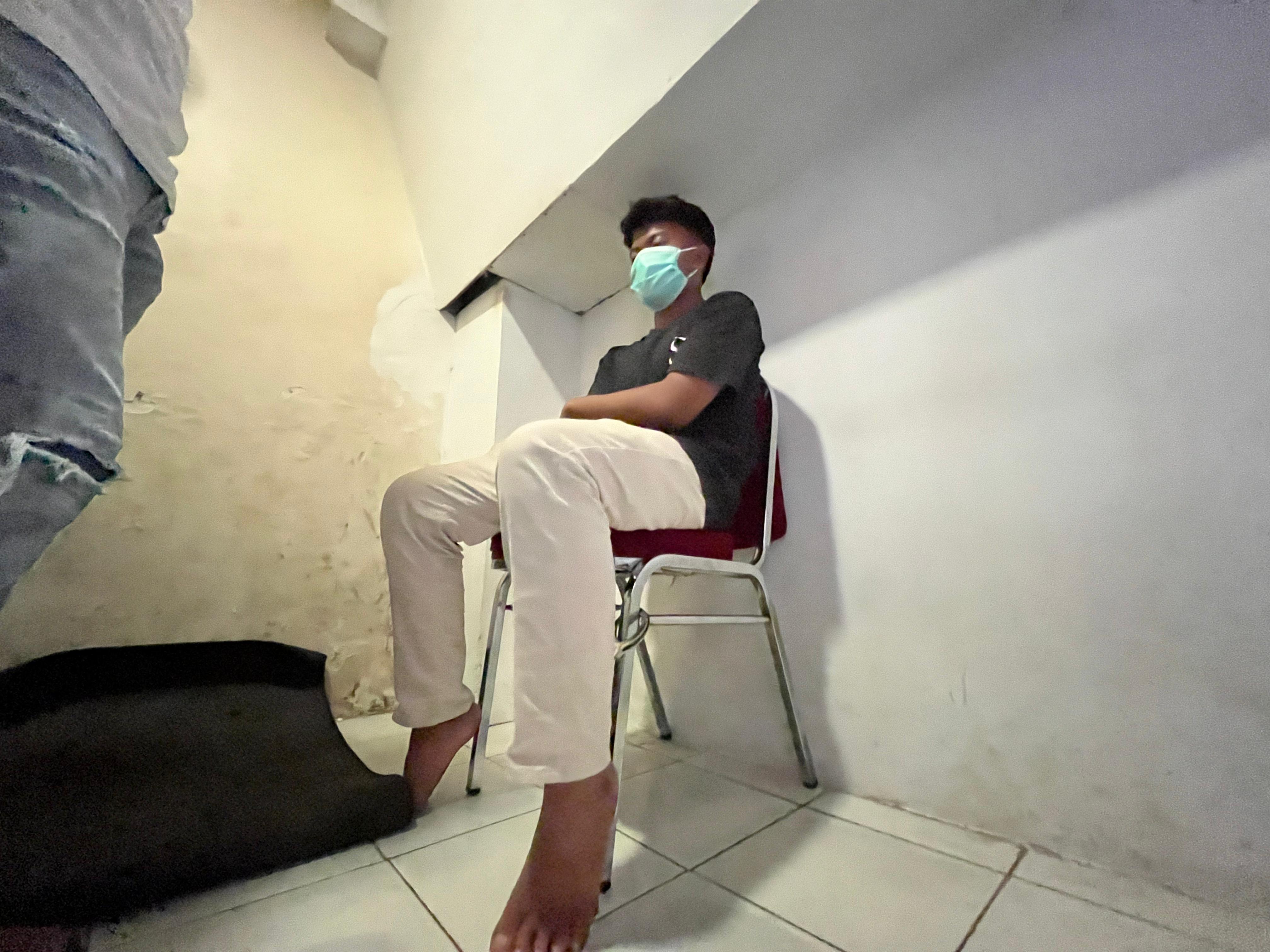 TO, 17, pelaku pamer alat kelamin diamankan Satreskrim Polres Tuban, kemarin (30/7).