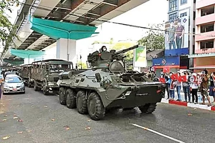 Junta Myanmar kembali serang kawasan sipil