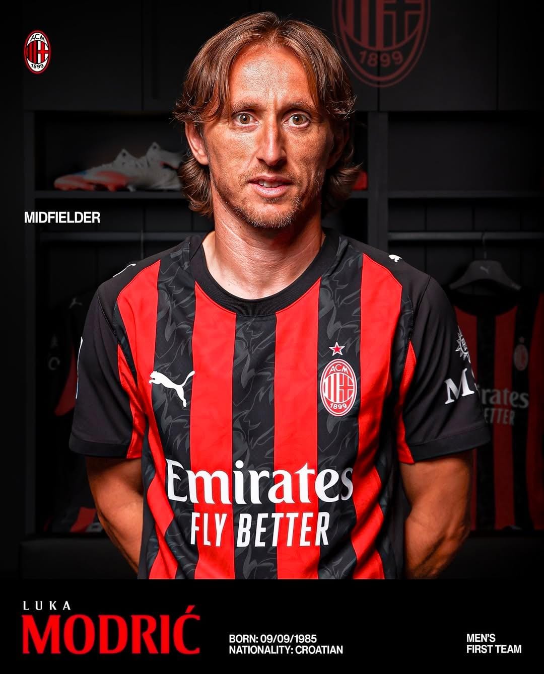 Luka Modric resmi bergabung dengan AC Milan