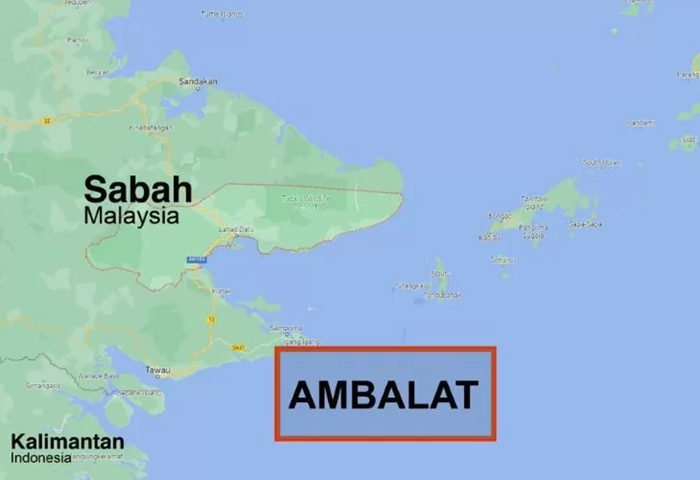Peta Blok Ambalat