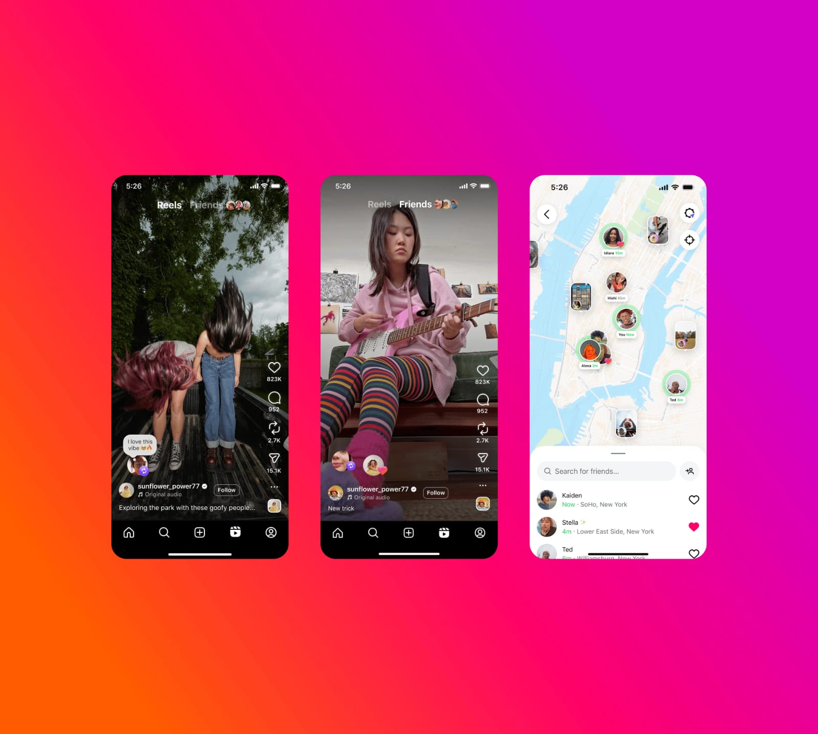 Instagram hadirkan fitur baru yakni repost, peta Instagram, dan tab teman.