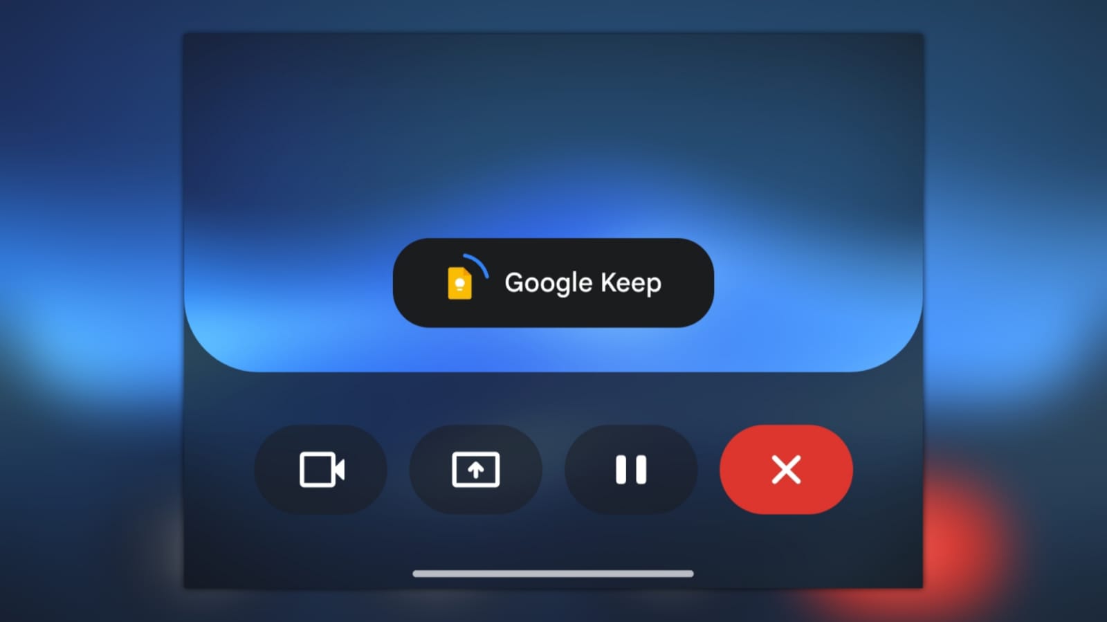 Tangkapan layar Gemini Live saat mengakses informasi dari aplikasi lain