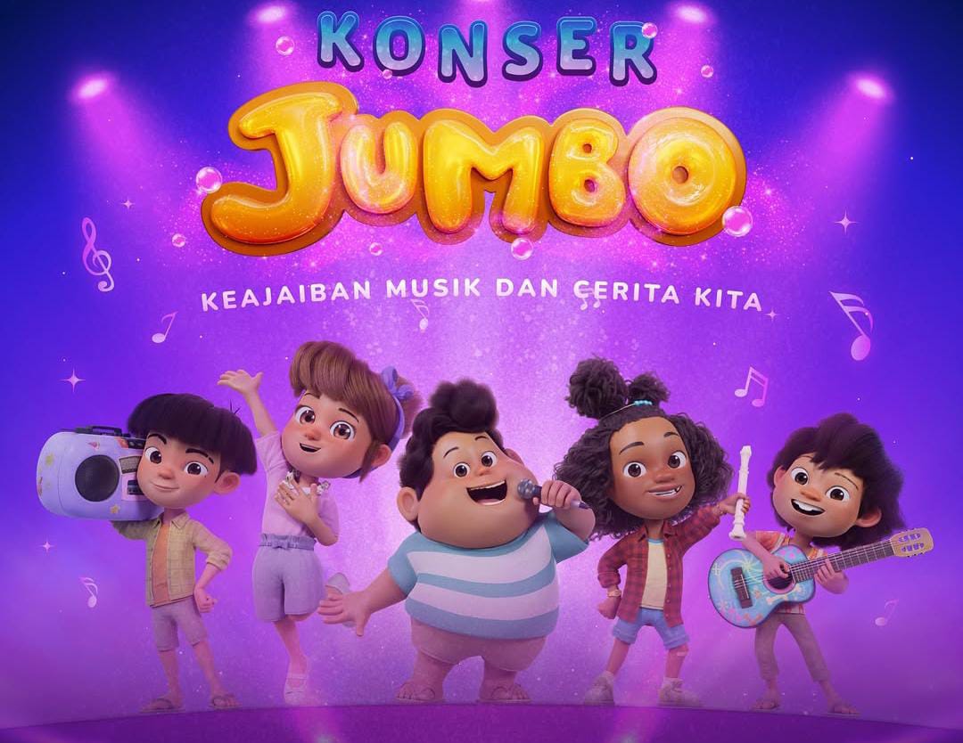 Konser JUMBO 2025 jadi storytelling concert pertama di Indonesia yang membawa film animasi terlaris ke dunia nyata