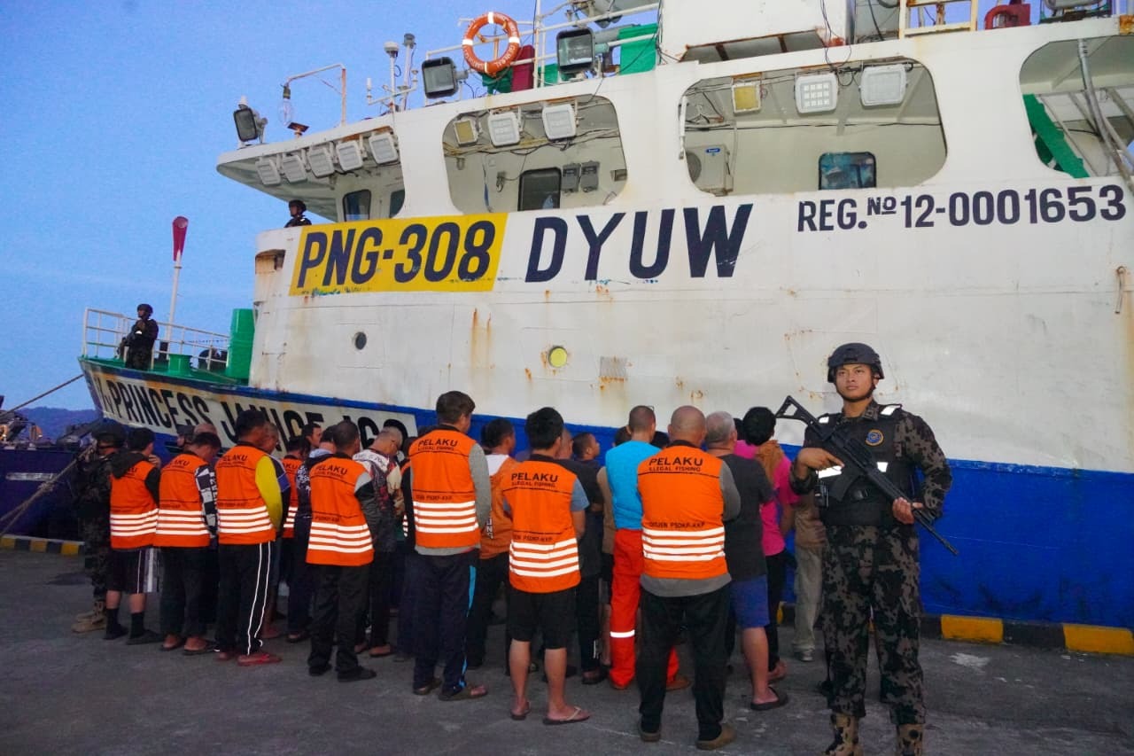 Kementerian Kelautan dan Perikanan (KKP) berhasil menggagalkan aksi illegal fishingoleh kapal ikan asing Filipina