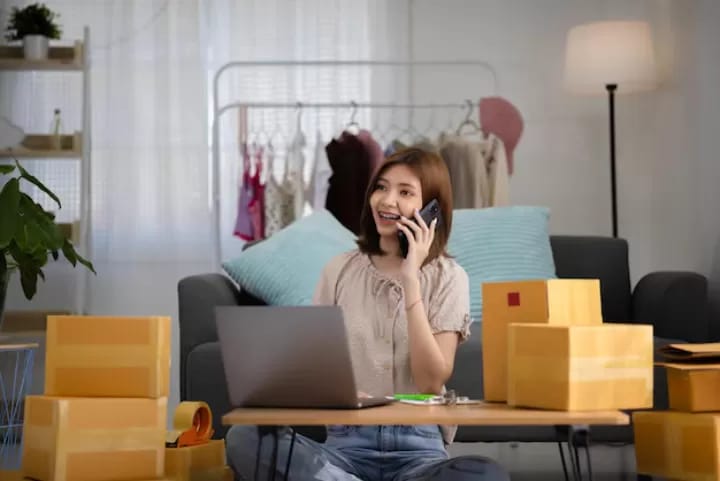 Ilustrasi belanja online