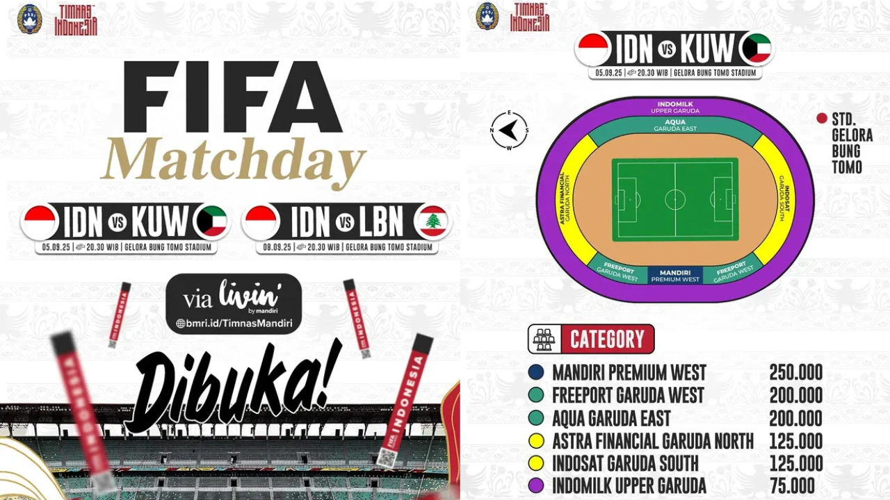 Tiket Timnas Indonesia