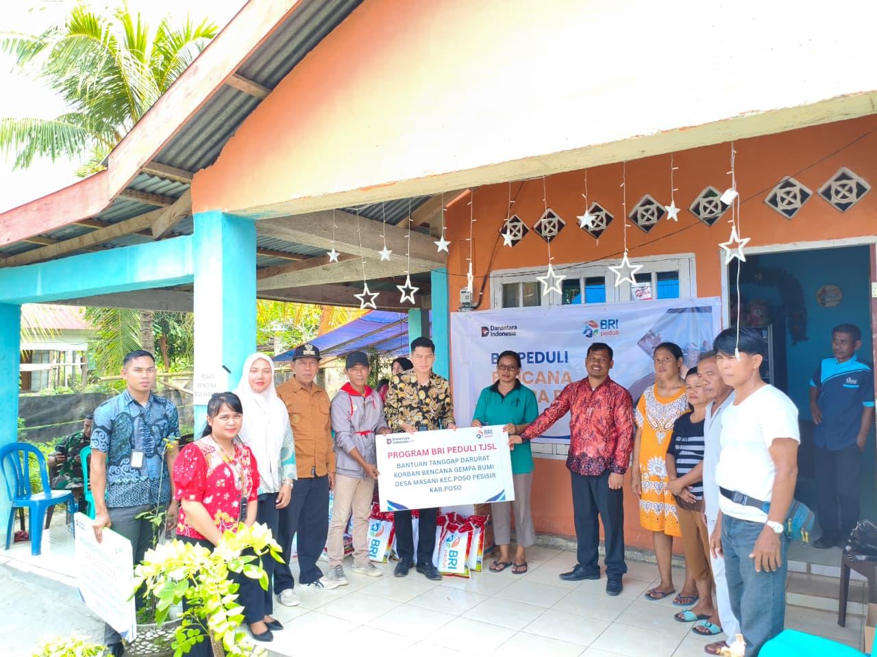 BRI salurkan bantuan tanggap becana