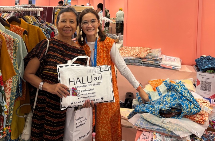 Haluan Bali karya Defria Kirana berhasil menembus pasar global serta memberdayakan perempuan Jimbaran.