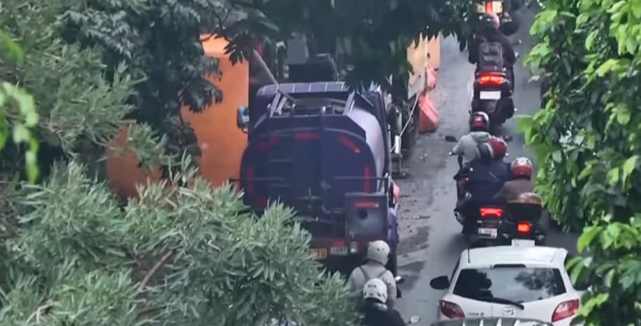 Suasana kemacetan di Jalan TB Simatupang disebut sebagai kemacetan horor