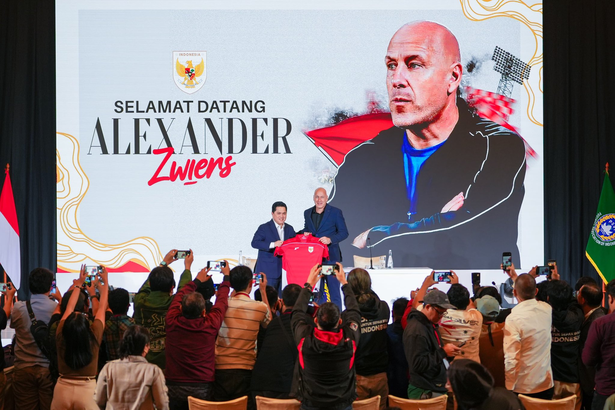 Erick Thohir Resmi Tunjuk Alexander Zwiers Jadi Direktur Teknik PSSI
