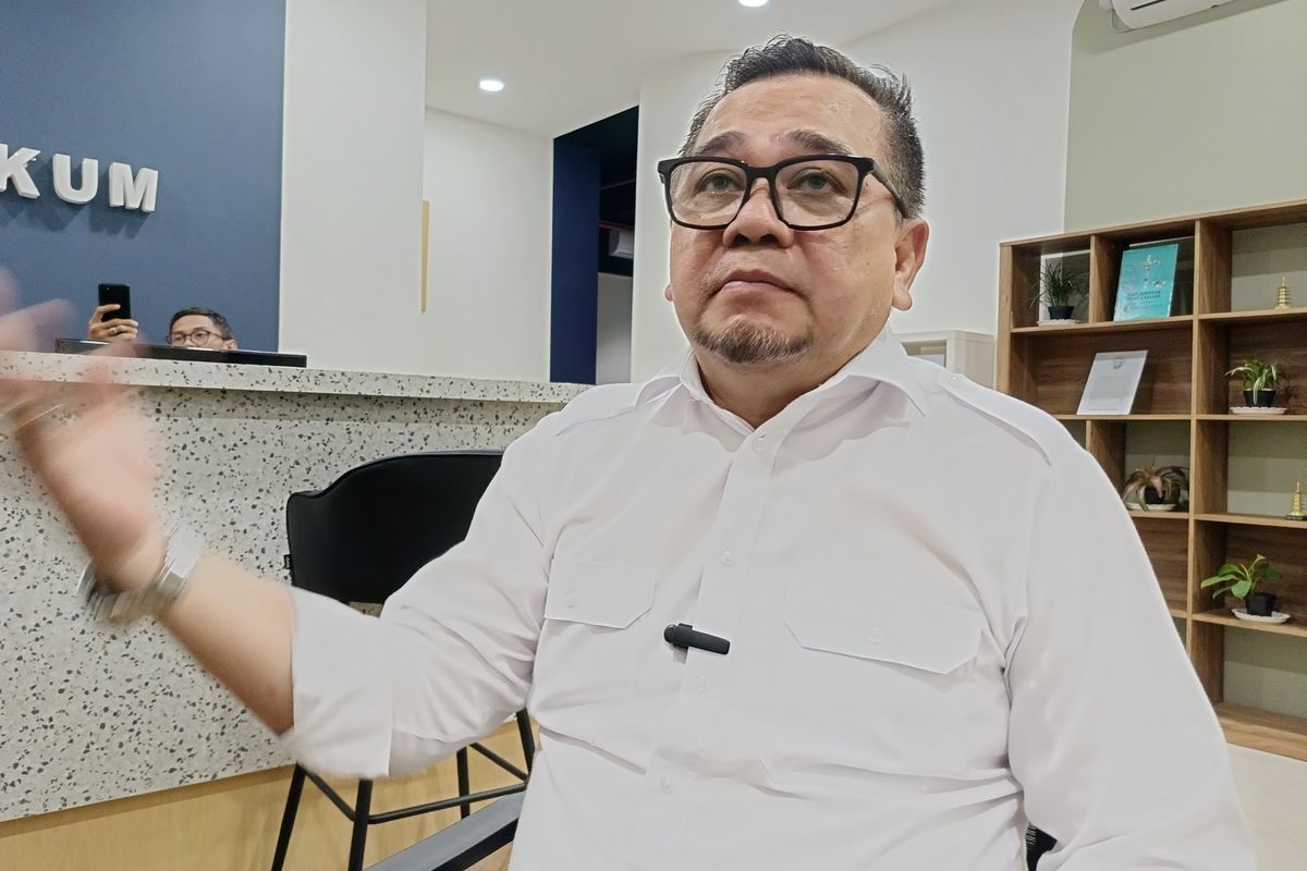 Widodo Bayu Ajie, juru bicara keluarga kacab bank BUMN yang meninggal dibunuh.