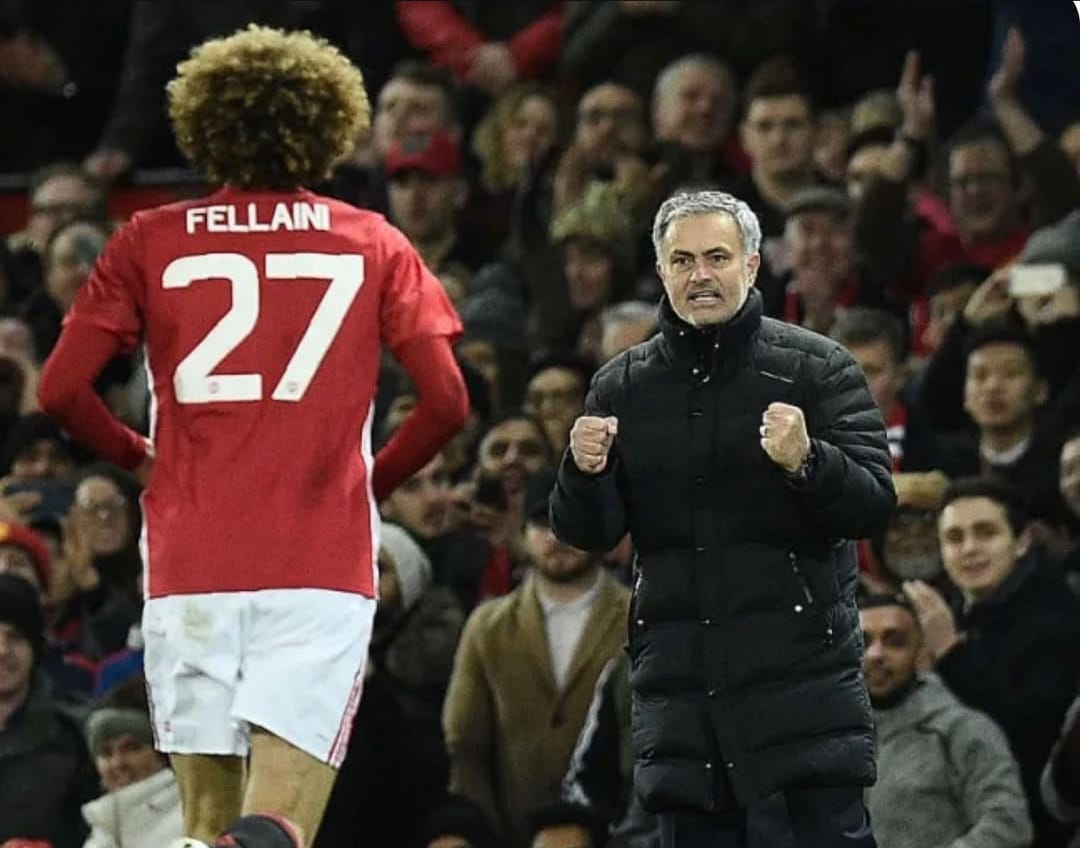 Jose Mourinho saat masih melatih Manchester United.