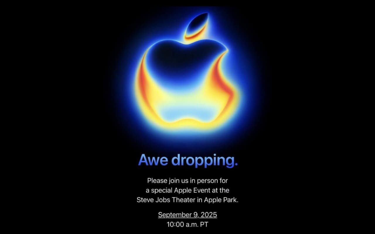 Poster acara tahunan Apple.