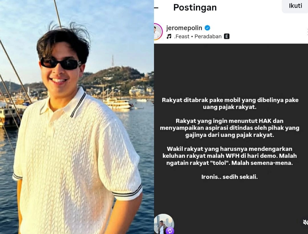 Unggahan kritikan Jerome Polin