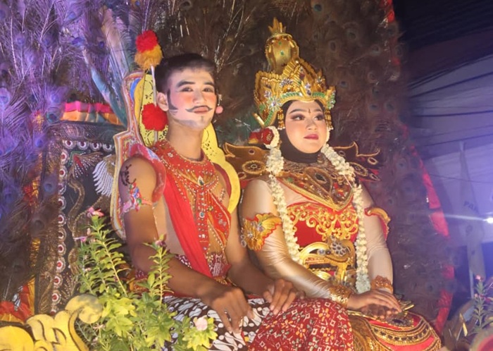 Parade SMADA Tuban hadirkan legenda Dewi Sanggalangit, lengkap dengan tokoh Prabu Klana Sewandana hingga Singo Barong.