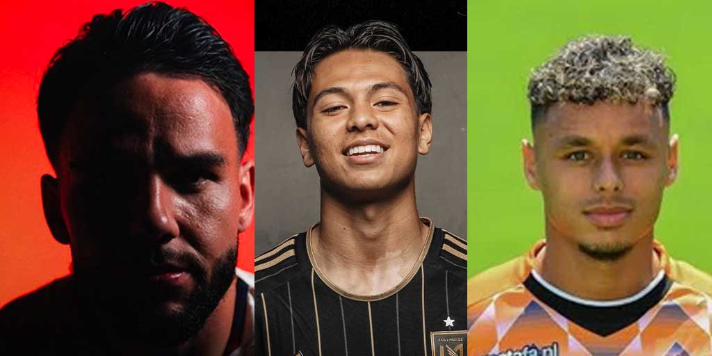Dari kiri: Calvin Verdonk, Miliano Jonathans, dan Dean James.