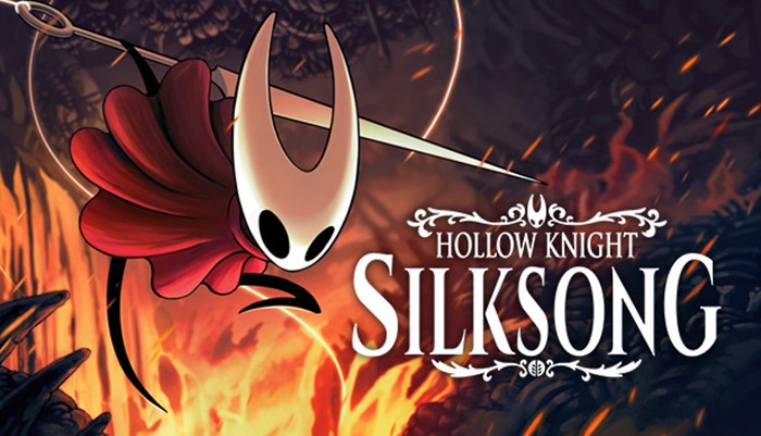 Poster game Hollow Knight: Silksong.