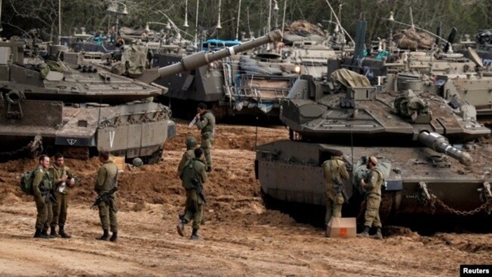 Potret militer Israel yang masih membayangi Gaza, Palestina.