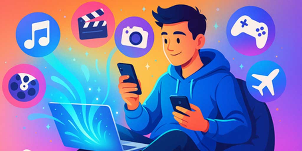 Dari musik hingga traveling, kini semua bisa lebih kreatif hanya dengan ketik prompt di Google Gemini AI. Foto adalah ilustrasi.
