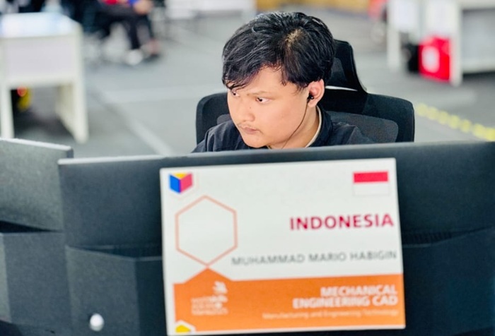 Dari Tuban untuk dunia, Mario Habigin sukses sabet medali emas World Skills ASEAN 2025 di Filipina.