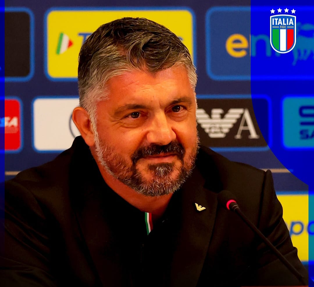 Pelatih Italia, Gennaro Gattuso.