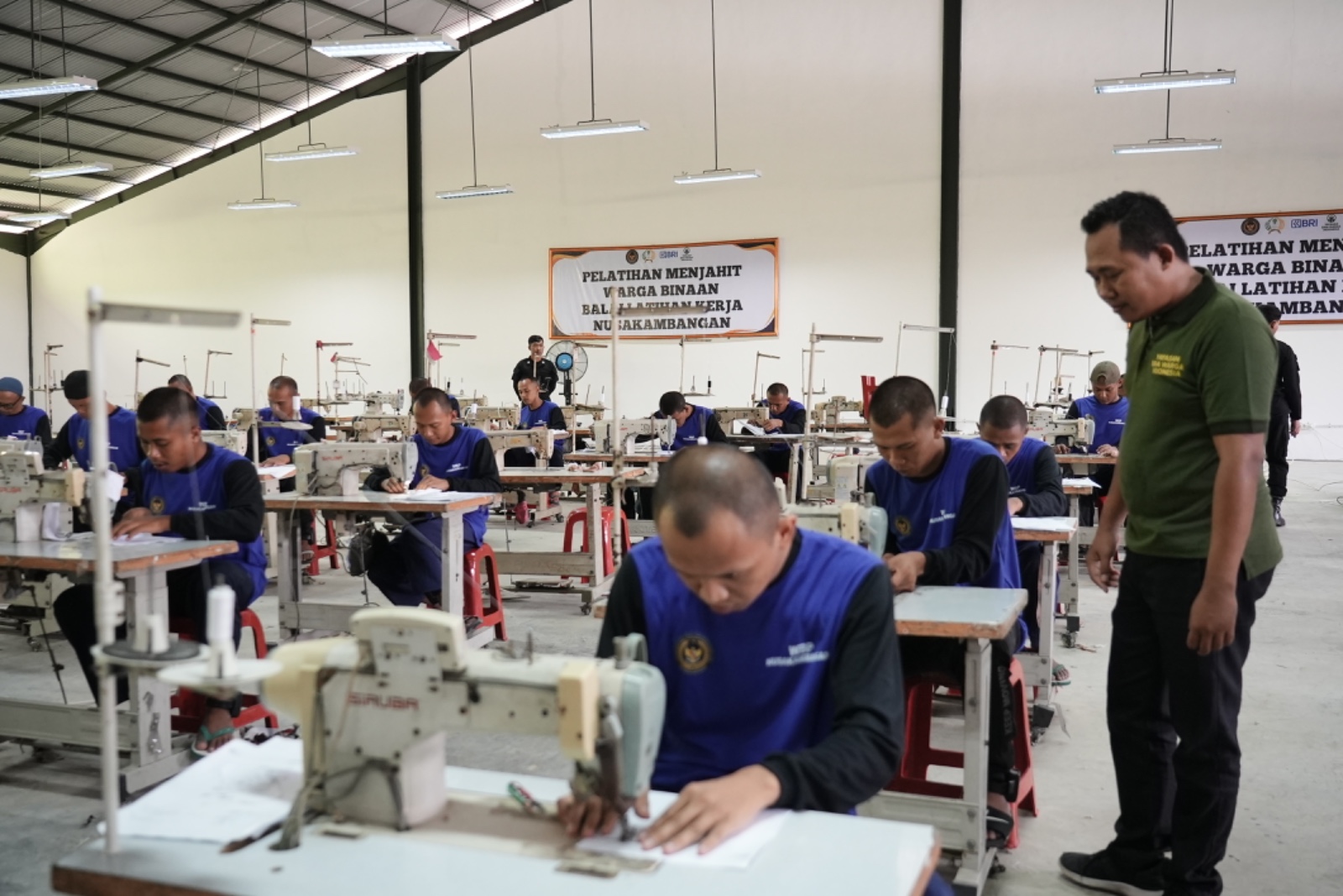 BRI hadirkan BLK konveksi untuk WBP Nusakambangan