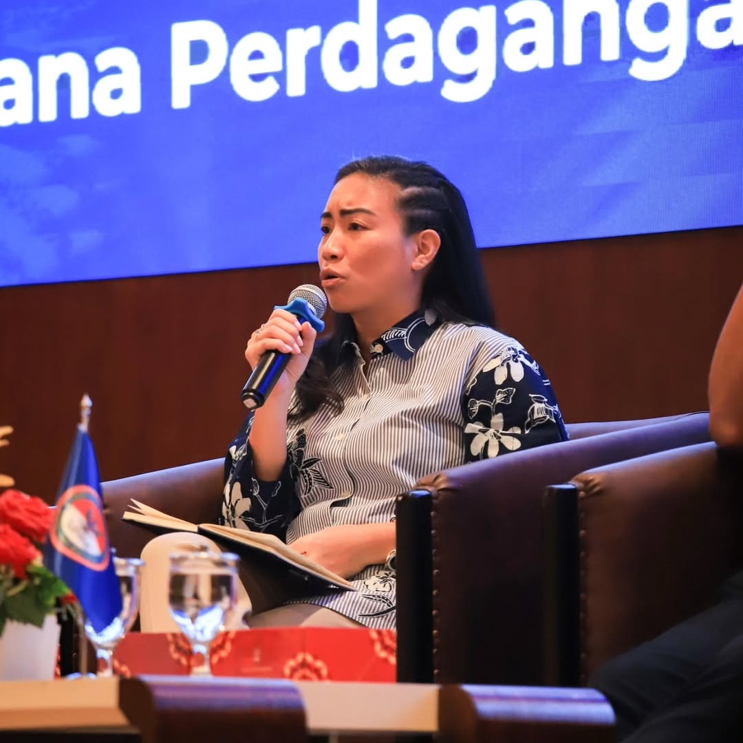 Rahayu Saraswati ketika memberikan materi saat talkshow