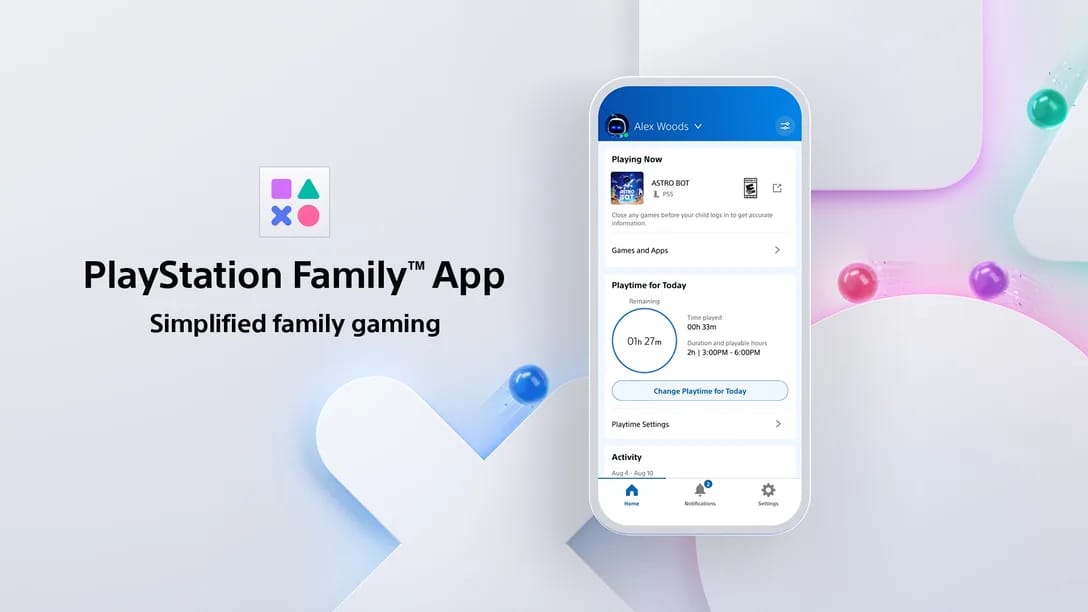 Dengan PlayStation Family, orang tua bisa batasi durasi gaming, pantau laporan aktivitas, hingga kontrol fitur sosial anak secara real-time.