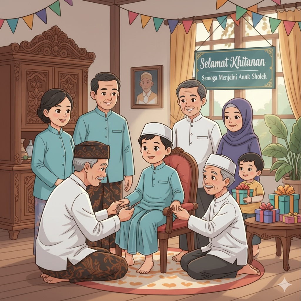 Ilustrasi khitanan.