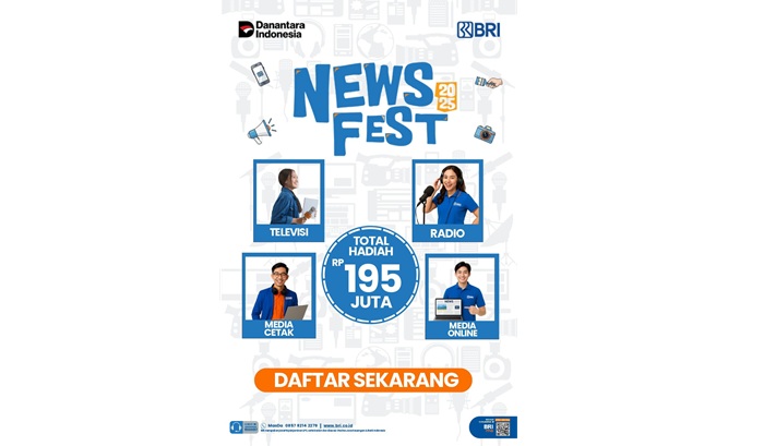 News Fest 2025 hadir sebagai ruang apresiasi bagi jurnalis menghadirkan karya inspiratif seputar inklusi keuangan, UMKM, hingga digitalisasi.