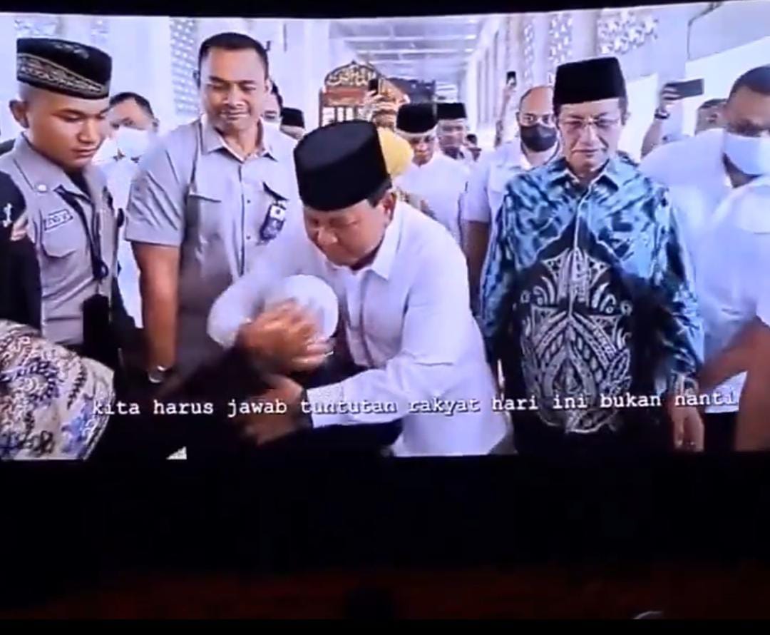 Penayangan video Presiden Prabowo di bioskop