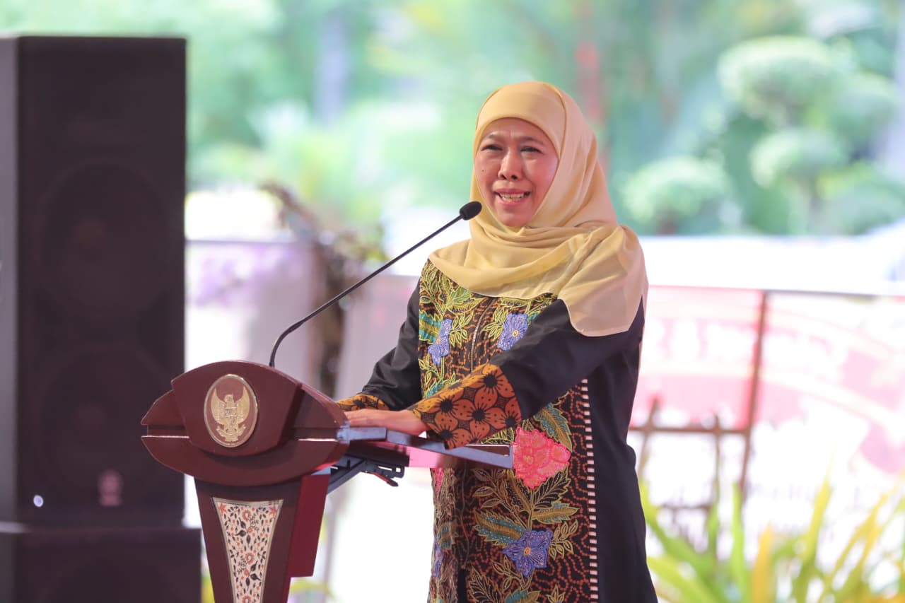 Gubernur Jawa Timur, Khofifah Indar Parawansa.