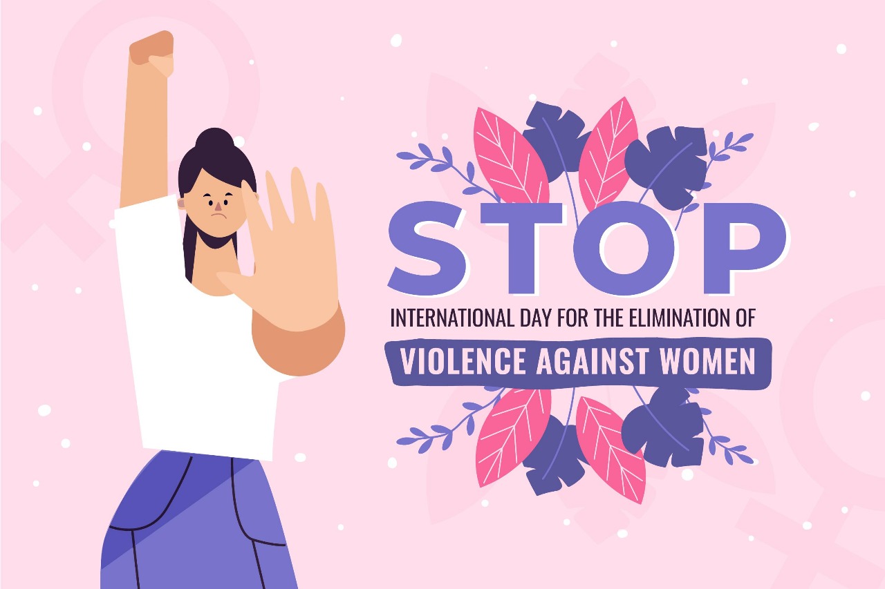 Ajakan stop kekerasan terhadap perempuan