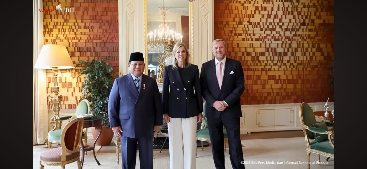 Presiden Republik Indonesia Prabowo Subianto kunjungan ke Belanda