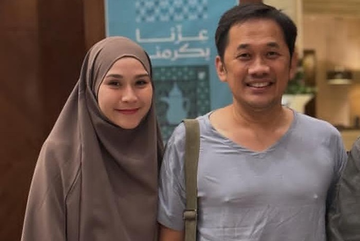 Zaskia Adya Mecca dan Hanung Bramantyo.