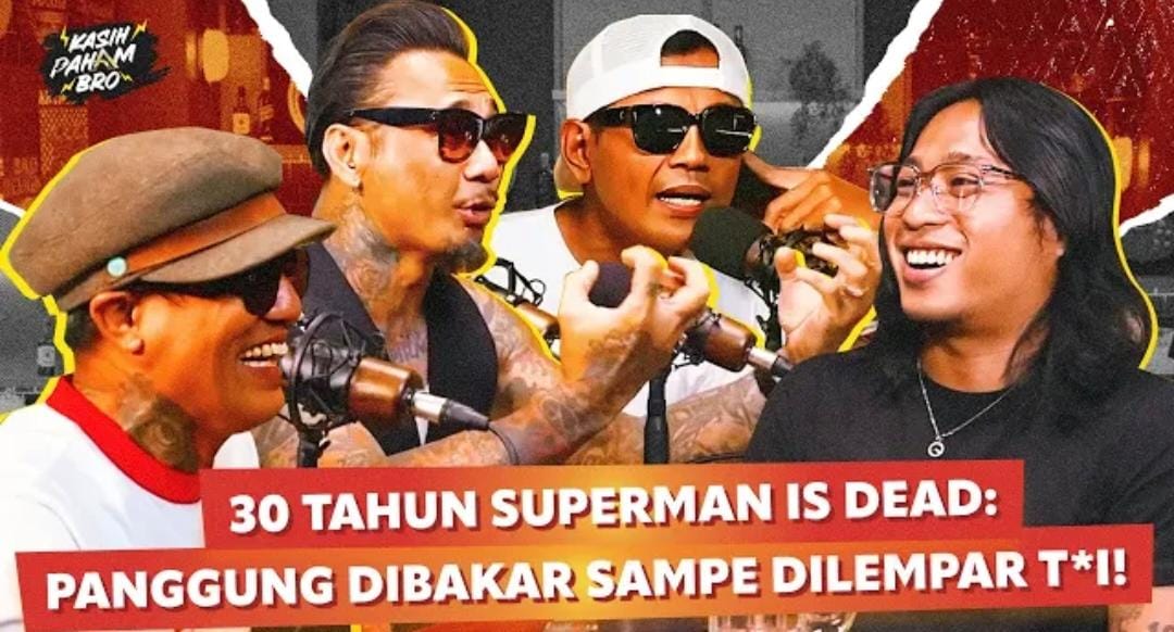 Superman Is Dead, band punk rock asal Bali yang penuh kontroversi.