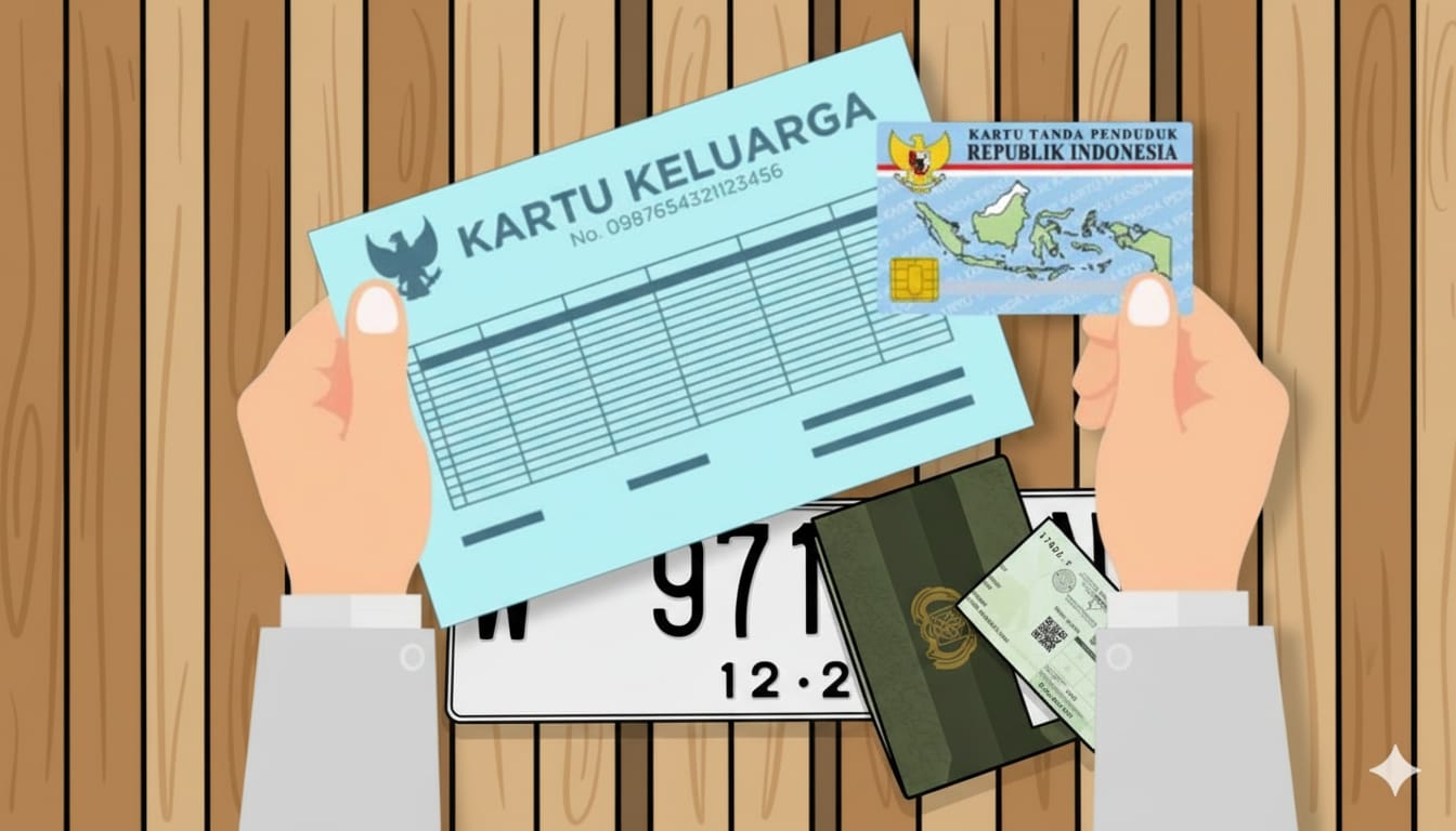 Ilustrasi Pembebasan pajak kendaraan untuk satu kartu keluarga.