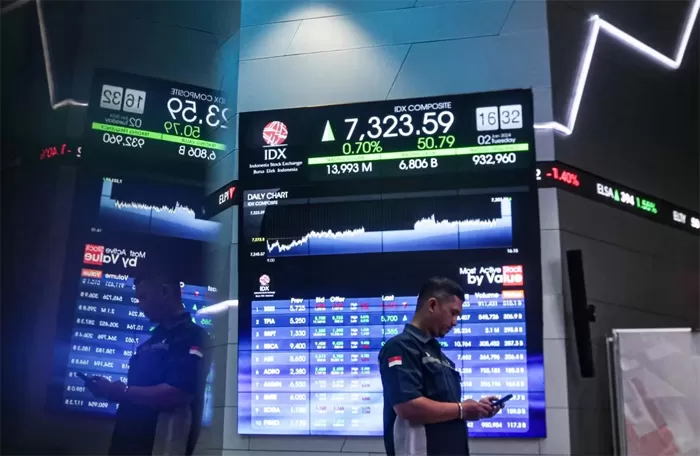 Saham BBCA akhirnya menghijau tipis perdagangan Jumat (3/10). Foto adalah ilustrasi.
