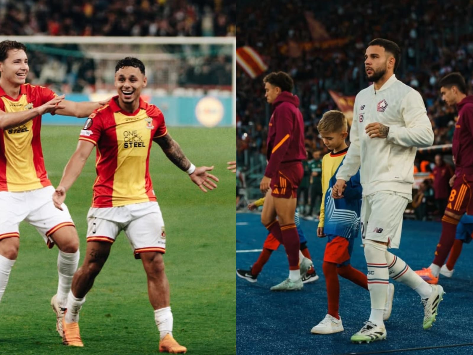 Dean James dan Calvin Verdonk, yang sama-sama tampil memukau di UEFA Europa League semalam.
