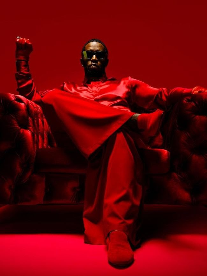 Rapper dan mogul hip hop P Diddy.