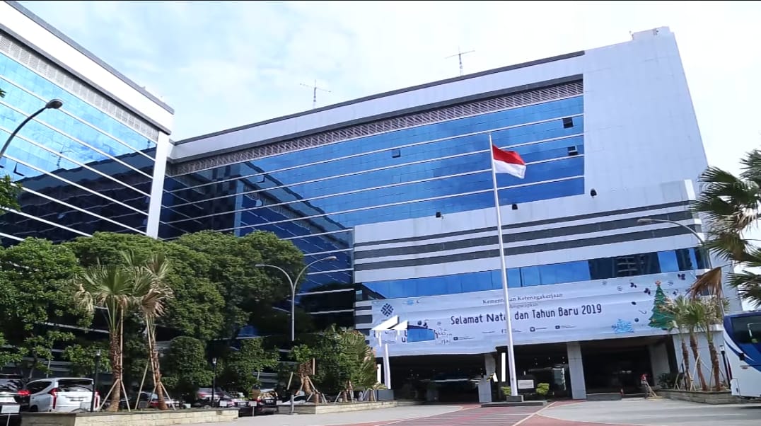 Gedung Kementerian Ketenagakerjaan.