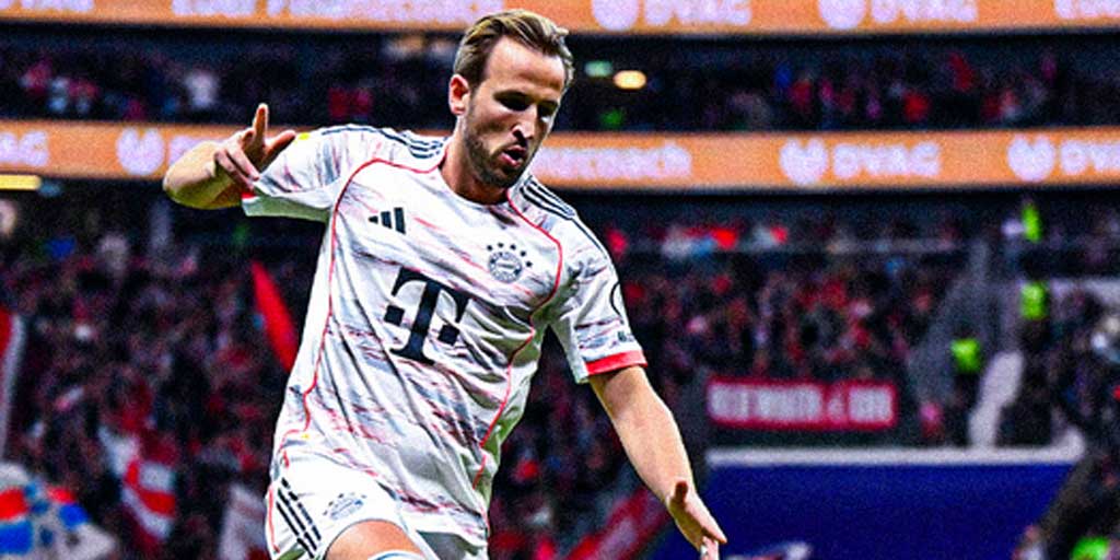 Harry Kane mencetak 11 gol dalam enam laga awal musim ini, rekor paling gila sepanjang sejarah Bundesliga.