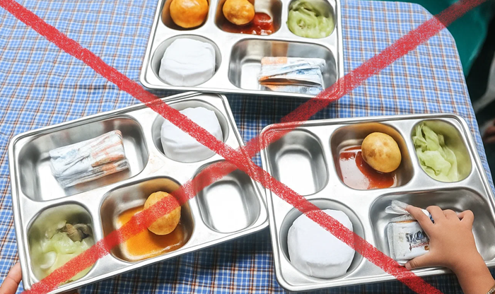 Wali murid BAS Tuban menilai program makan gratis tak pantas untuk sekolah berbiaya tinggi.