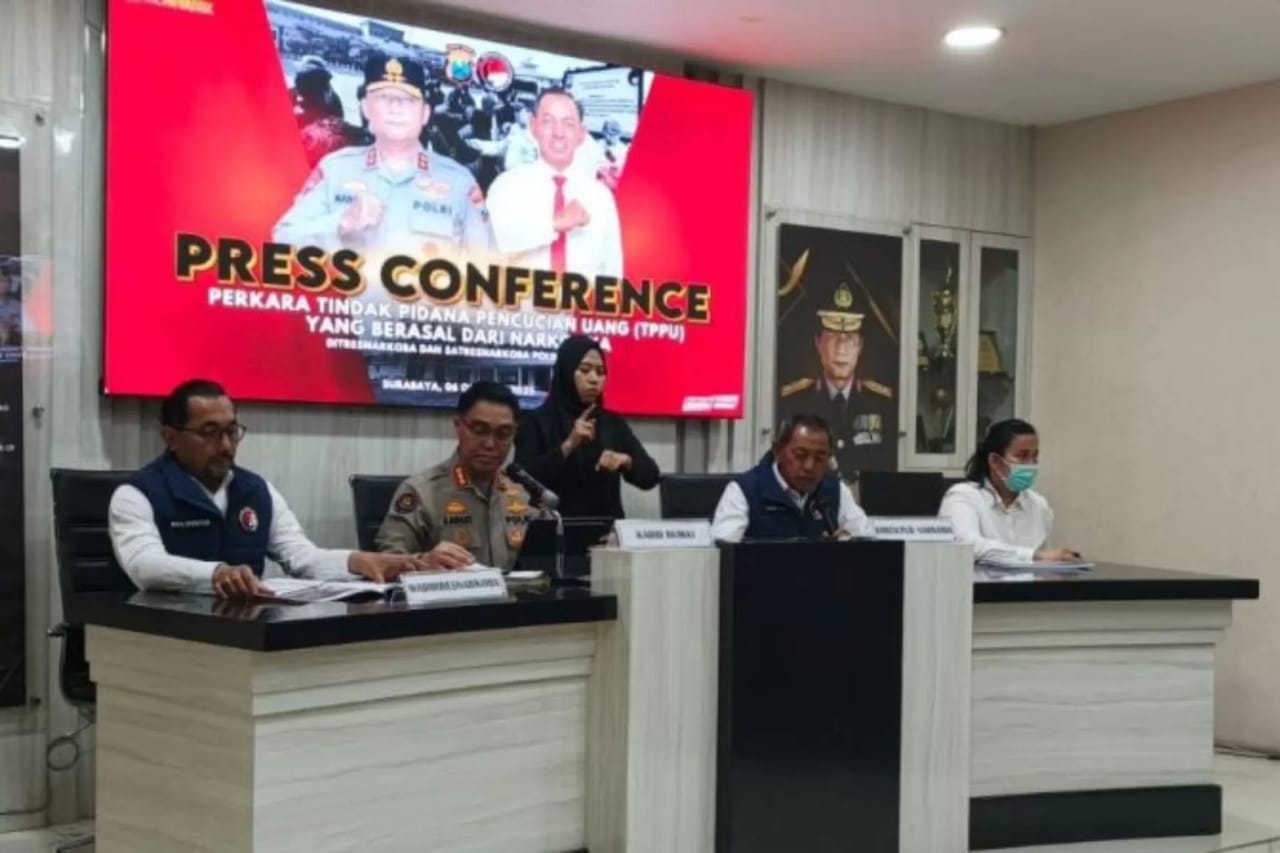 Polres Jatim ringkus 2.248 tersangka kasus jaringan narkoba, dan sita aset sebesar Rp 30 miliar.