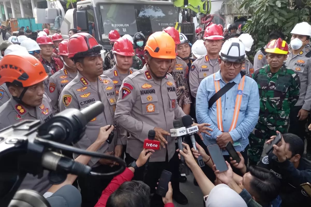 Polda Jatim telah siapkan Pasal berlapis untuk tersangka dalam tragedi runtuhnya bangunan Pondok Pesantren Al Khoziny Sidoarjo