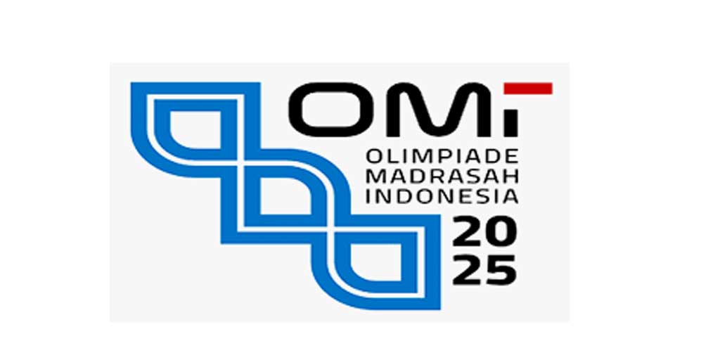 Logo Olimpiade Madrasah Indonesia (OMI) 2025.