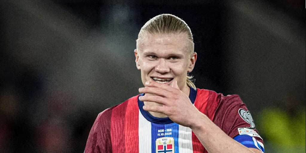 Hattrick ke gawang Israel pada laga kualifikasi Kualifikasi Piala Dunia 2026 memperpanjang rekor pribadi Erling Haaland dan memantapkan posisi Norwegia di grup.