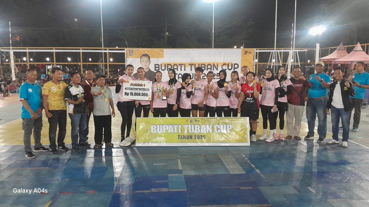 SMA Negeri 1 Bancar buktikan keunggulannya lewat prestasi non akademik, Tim voli putri sukses jadi juara di dua ajang besar dalam waktu berdekatan.