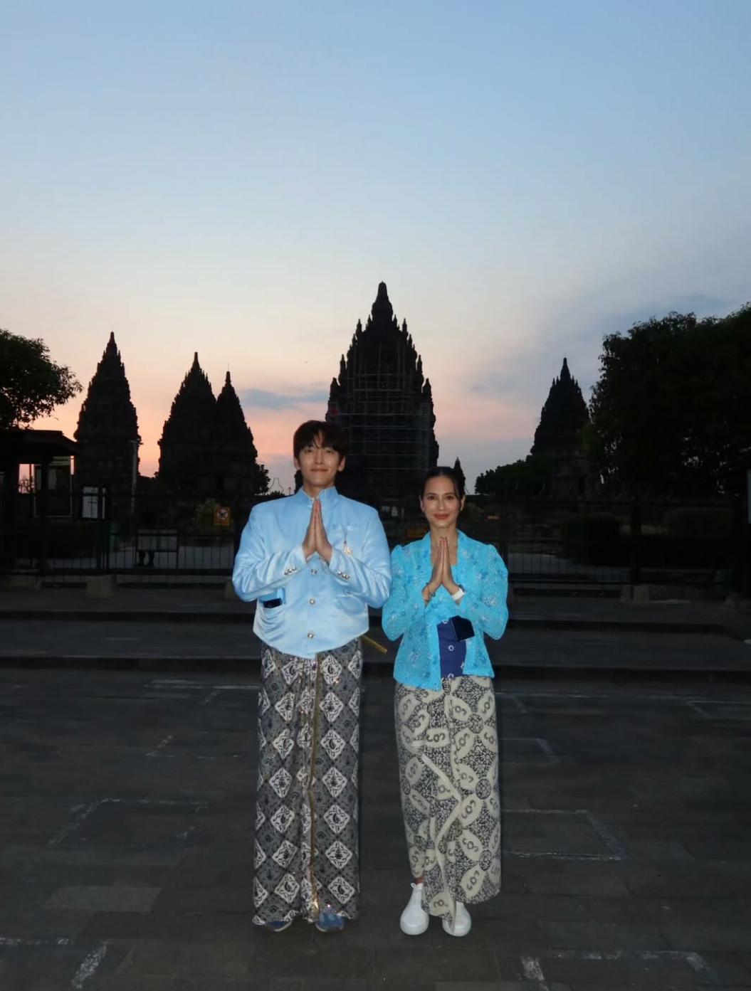 Aktris Pevita Pearce dan Aktor Korea Selatan Ji Chang Wook.